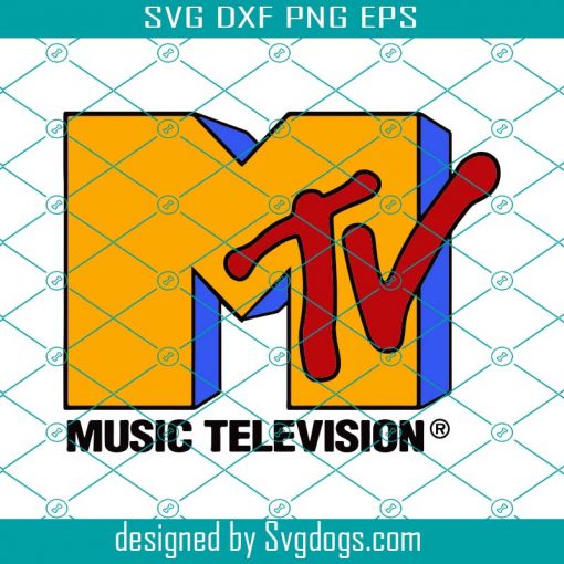 MTV Svg, Music Television Svg, Music Svg