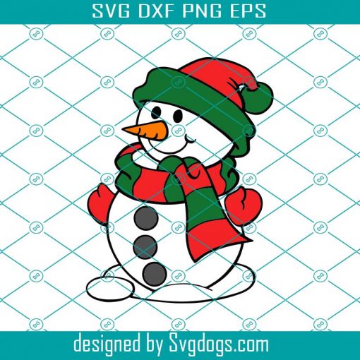 Funny Snowman Svg, Christmas Svg, Layered Svg, Holiday Svg