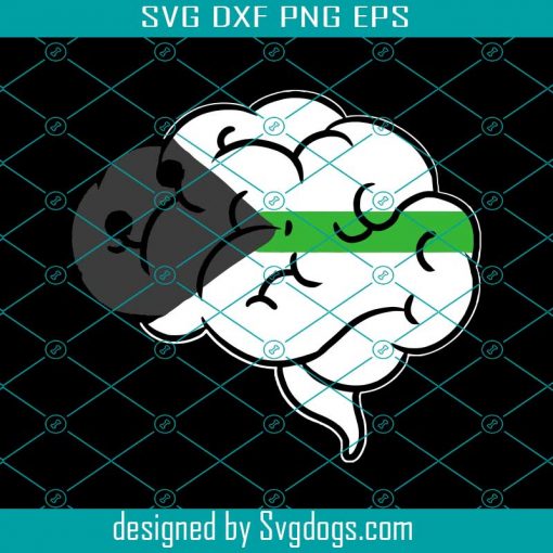 Demiromantic Brain Demiromantic Pride Svg, Brain Svg