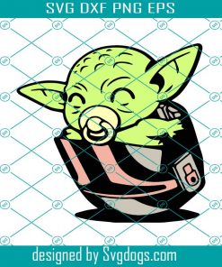 Green Alien Svg, Merry Christmas Baby Yoda Svg, Christmas Svg