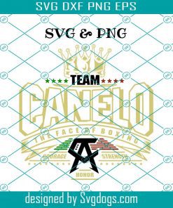 Canelo Svg, Team Canelo Svg, Sport Svg, Trending Svg