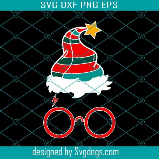 Christmas Wizard Svg, Christmas  Svg, Hary Potter Svg, Movie Svg, Wizard Svg