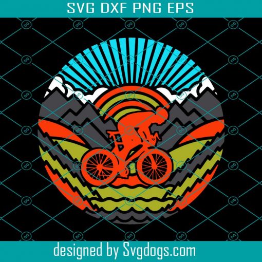 Cyclist Cycling Svg, Sport Svg, Bicycle Svg, Outdoors Svg, Biker Svg