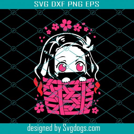 Nezuko Demon Slayer Svg, Trending Svg, Nezuko Svg, Demon Slayer Svg