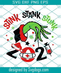 Grinch 2021 Stink Stank Stunk Svg, Grinch Ornament Svg, Grinch Svg, Christmas 2021 Svg