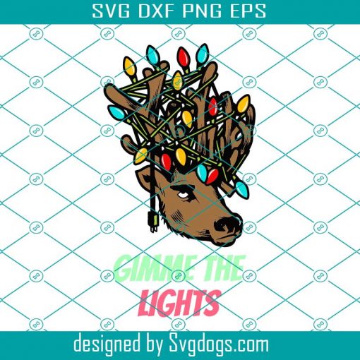 Reindeer Christmas Funny Svg, Reindeer Svg, Christmas Svg