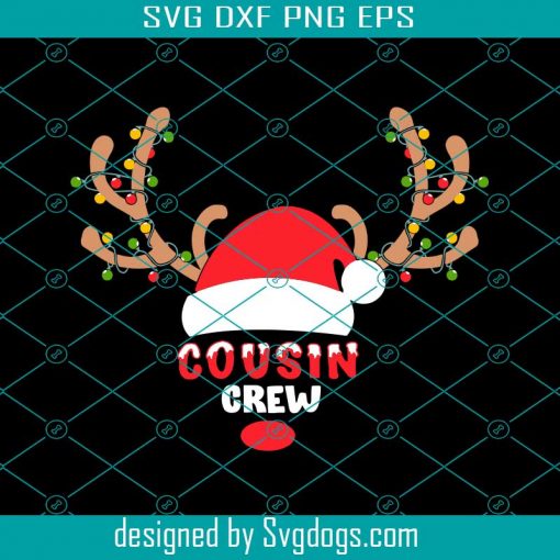 Cousin Crew Svg, Chirstmas Svg, Deer Svg, Crew Svg