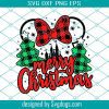 Merry Christmas Tree Svg, Snowflake Svg, Christmas Trip Svg, Plaid Castle Svg, Magic Castle Svg, Mouse Ears Svg