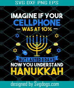 Ugly Hanukkah Svg, Chanukah Cellphone Menorah Hanukkah Svg, Trending Svg