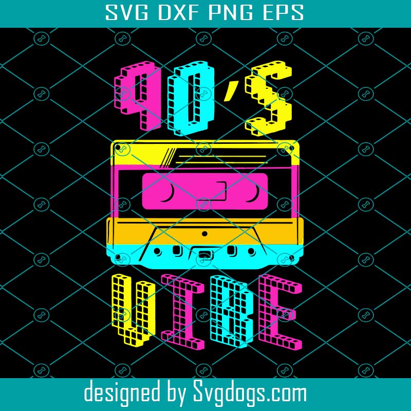 Cassette Retro Vintage 90s Svg, Trending Svg, Music Svg - SVGDOGS.COM