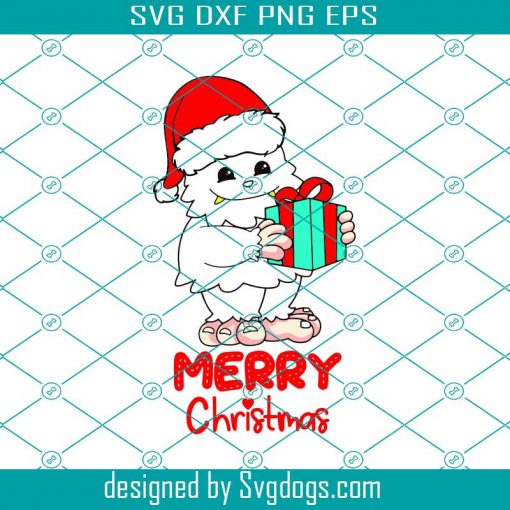 Christmas Monster Svg, Monster Svg, Christmas Svg
