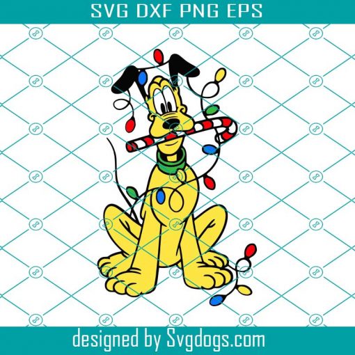 Christmas Pluto Svg, Pluto Svg, Christmas Svg, Minnie Mouse Svg, Mickey Mouse Cricut File, Mickey Mouse Cut File , Mickey Mouse Svg