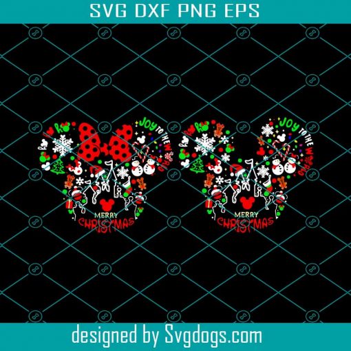 Mickey Bundle Christmas Svg, Mickey Mouse Holiday Svg, Mickey Mouse Svg, Minnie Christmas Svg, Minnie Mouse Svg, Mickey Head Svg