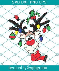 Christmas Reindeer Svg, Reindeer Svg, Christmas Svg