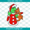 Grinch Face Svg, Dog Svg, 2021 Christmas Ornament Svg, Christmas Svg