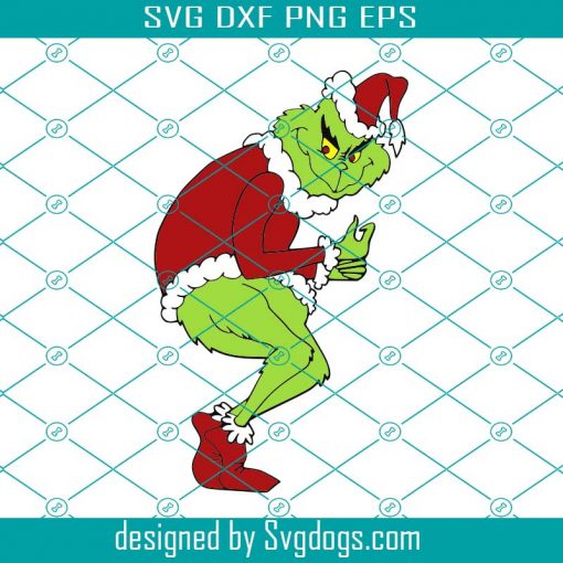 Grinch Stealing Lights Svg, Machines Svg, Grinch  Svg, Christmas Svg