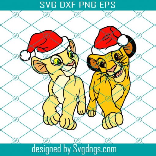 Santa Claus Hat Svg, Christmas Svg, Cat Svg, Dog Svg