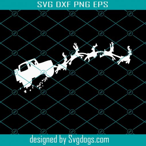 Christmas Deer Jeep Svg, Truck Svg, Jeep And Deer Svg