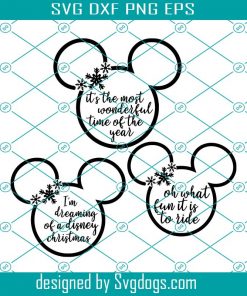 Magic Mouse Christmas Songs Oh What Fun Dreaming Of A White Wonderful Time Of Year Svg, Mouse Svg Bundle, Disney Svg