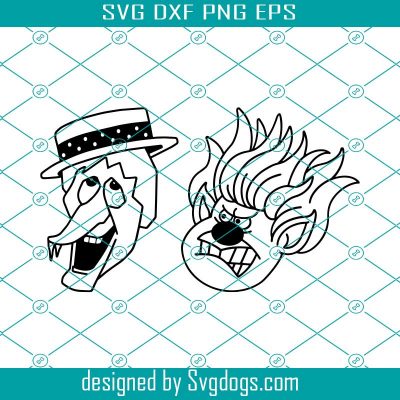 Snow Miser & Heat Miser Svg, Miser Brothers Svg, Mother Natures Sons