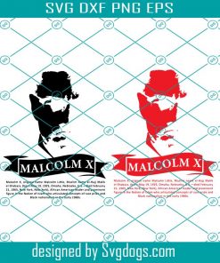 Malcolm X Svg, Try Me Svg, Malcolm X Quote Svg, Black History Svg, A Man Who Stands For Nothing Will Fall For Everything Svg