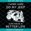 I Work To Support My Wife’s Jeep Hobby Girlfriend Svg, Girl Truck Svg