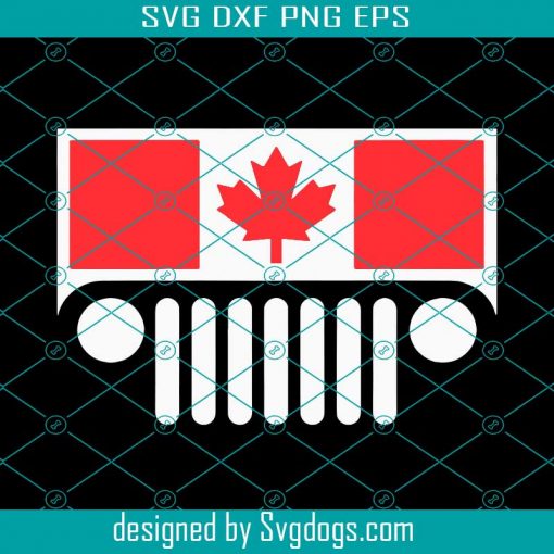 Canada Jeep Svg, Canada Svg, Jeep Svg, Trending Svg