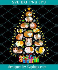 Guinea Pig Svg, Christmas Tree Lights Svg, Dog Svg, Cat Svg, Animal Svg