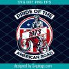 Pride Of The American Road 1973 Svg, American Svg, Skull Svg
