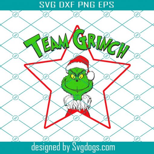 Team Grinch Svg, Grinchmas Svg, Funny Christmas Svg, Grinch Christmas Svg, Grinch Svg, Christmas Svg, The Grinch Christmas Svg