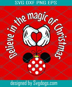 Magic Of Christmas Svg, Disney Svg, Magic Svg, Christmas Svg