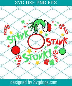 Stink Stank Stunk Starbucks Svg, Christmas Grinch Starbucks Svg, Grinch Svg, Christmas Svg