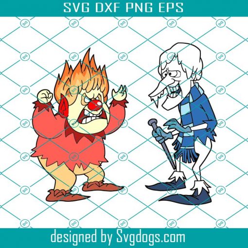 Heat Miser Svg, Cold Miser Svg, Trending Svg