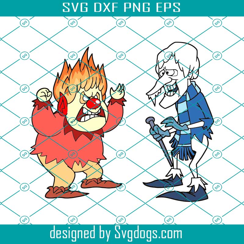 Heat Miser Svg, Cold Miser Svg, Trending Svg - SVGDOGS.COM