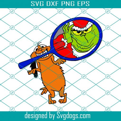 Mirror Svg, Christmas Svg, Mirror Svg, Grinch Max Svg, Santa Grinch Svg