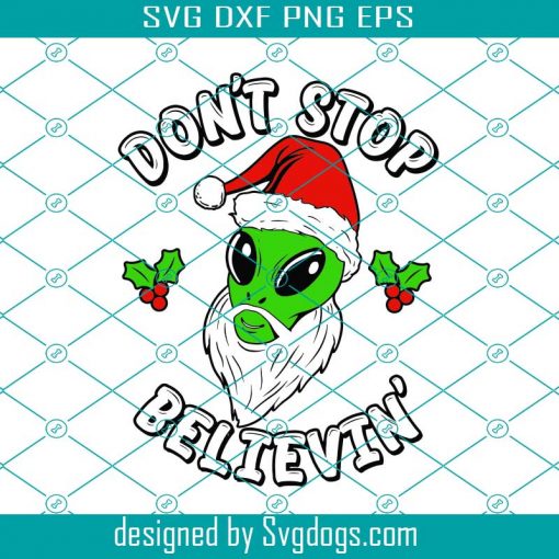 Don’t Stop Belivin’ Svg, Grinch Svg, Christmas Svg, Christmas Grinch Svg