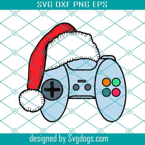 This Is My Christmas Pajama Xmas Santa Hat Gamer Video Game Games Svg, Games Svg, Game Svg, Christmas Svg