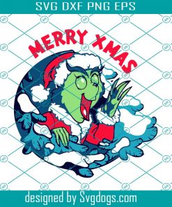 Merry Xmas Grinch Svg, The Grinch Svg, Christmas Svg