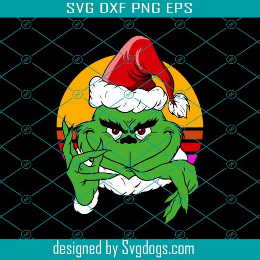 The Grinch Svg, Naughty Grinch Svg, Funny The Grinch Svg, Christmas Svg