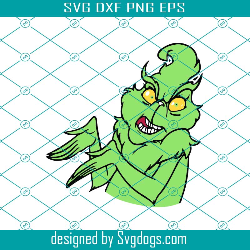 The Grinch Svg, Grinch Svg, Disney Svg - SVG EPS DXF PNG Design Digital
