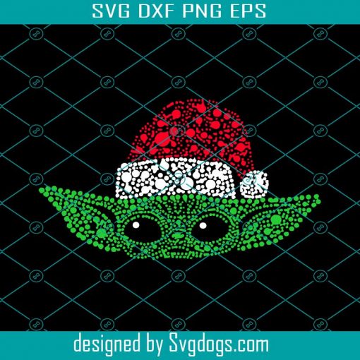 Yoda Baby Merry Christmas Svg, Yoda Santa SVg, Star Wars SVg, Christmas Svg, Gift Svg