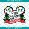 It’s The Most Wonderful Time Of The Year Inspired By Mickey Mouse Svg, Minnie Mouse Svg, Castle Svg, Snowflake Svg, Mickey Mouse Svg