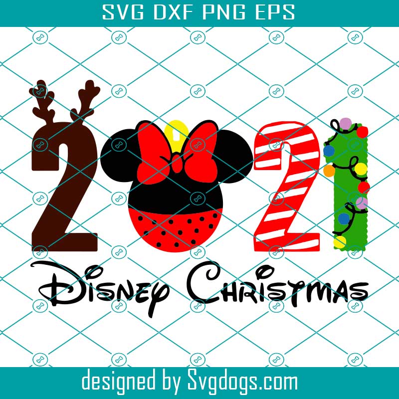 Minnie Christmas Svg, Character 2021 Svg, Christmas Svg, Mickey Svg ...