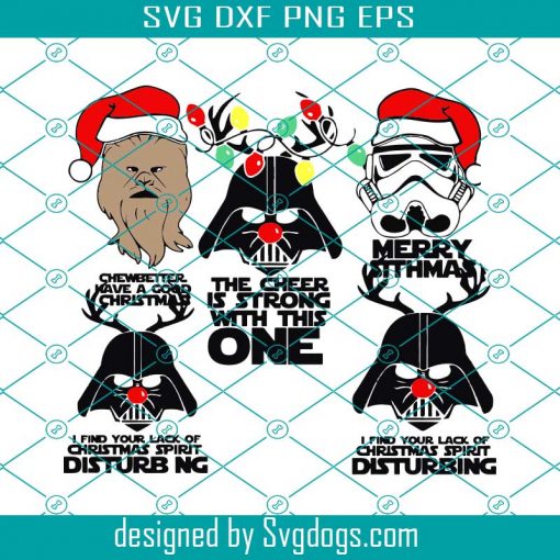 Stormtrooper Merry Sithmas Svg, Darth Vader Christmas star wars Svg, Star Wars Svg, Christmas Svg