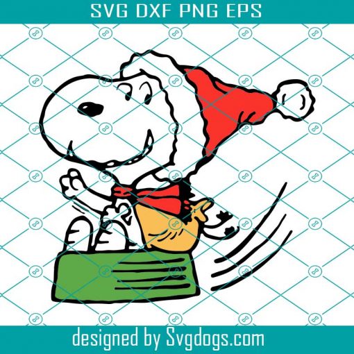 Christmas Snoopy Svg, Snoopy Christmas Svg, Christmas Svg, Snoopy Svg