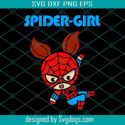 Marvel Spider-Girl Swinging Svg, Merry Christmas Svg, Marvel Christmas Svg