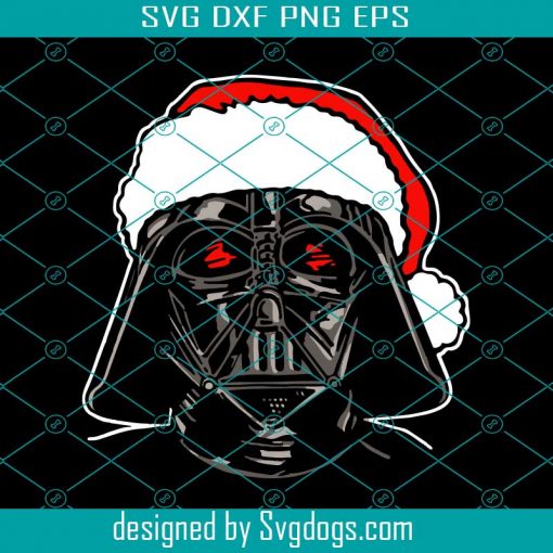 Star Wars Santa Darth Vader Svg, Christmas Svg, Darth Vader Svg