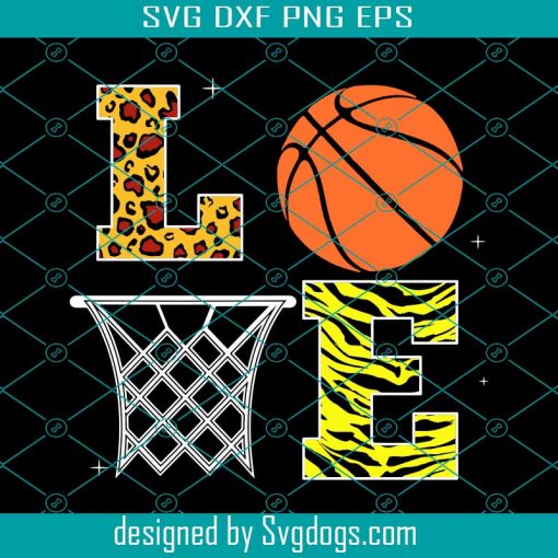 Basketball Love Svg, Basketball Svg, Sport Svg