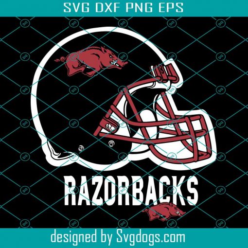 Logo Arkansas Razorbacks Helmet Sport Gift Diy Crafts Svg, Razorbacks Svg, Sport Svg