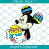 Mouse Happy Easter Svg, Cartoon Svg, Mouse Svg, Mickey Svg Bundle, Disney Svg